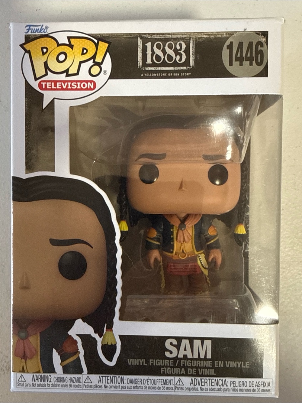 Funko 1883 Pop! Sam Vinyl Figure - Brown & Black